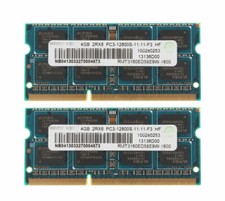 RAMAXEL 2X 4GB 2RX8 DDR3 1600mhz SO-DIMM 204pin PC3-12800S Memory RAM Laptop Kit picture