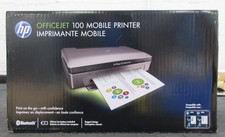 HP OfficeJet 100 Mobile Printer L411a W/ Battery-Power Cord-Ink picture