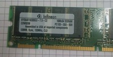 HYS64V16300GU-7.5-C2 INFINEON 128MB DIMM MEMORY 133MHZ SDRAM RAM PC133-333-520 8 picture