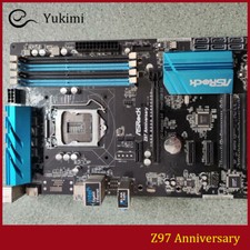 FOR ASROCK Z97 Anniversary DDR3*4 LGA 1150 32GB HDMI ATX Motherboard Test OK picture