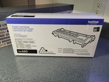 Brother Genuine TN-660 High Yield Black Laser Toner *NEW SEALED picture