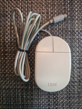 Vintage IBM 13H6690 2-Button PS/2 Wired Wheel Mouse TESTED  NICE picture