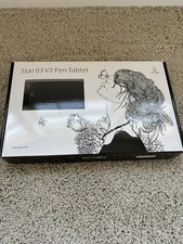 XP-Pen Star 03 V2 Pen Tablet - 10x6 Inch Drawing Tablet Pre-Owned picture