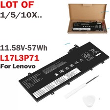 Lot 30X Battery For Lenovo thinkpad t480s 01AV478 01AV480 L17L3P71 L17M3P71 57Wh picture