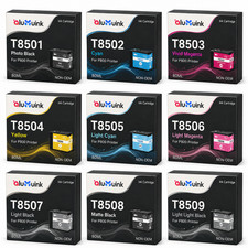 T850 Ink Cartridge for  SureColor P800 (9-Pack,T8501 T8509 High Yield) 80ML picture