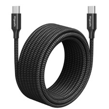 etguuds Long USB C to C Cable 15ft, 60W Fast Charging Type C Black picture