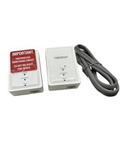 TRENDnet TPL-406E2K/A AC100-240V MONITORING CIRCUIT (LOT OF 2)  🔥 Fast Shipping picture