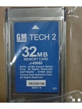 GM TECH2 32MB PCMCIA Card Saab English Auto Diagnostic Software 1PC Used picture