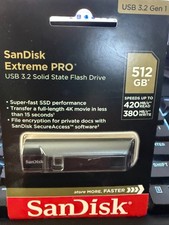 SanDisk Extreme Pro USB flash drive 512 GB USB 3.2 Gen SDCZ880-512G-A46 picture