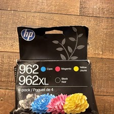 HP 962XL/962 Black High Yield and Cyan/Magenta/Yellow Standard ink Cartridge picture
