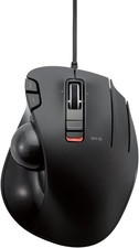 ELECOM EX-G Trackball Mouse, 2.4GHz USB Wireless, Ergonomic Design, Thumb Smooth picture