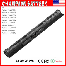 KI04 K104 Battery for HP Pavilion 14-ab000 15-ab000 17-g000 800049-001 14.8V  picture