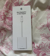 Apple Mini DisplayPort Male to VGA/SVGA D-Sub Female Adapter, White picture