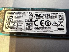 Toshiba THNSN5512GPUK 512GB M.2 2280 PCIe NVMe SSD 75% Health picture
