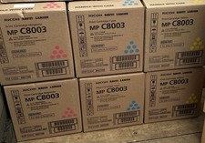 6x Genuine Ricoh MP C8003 CMYK Toners 842197 842198 842199 - NEW picture