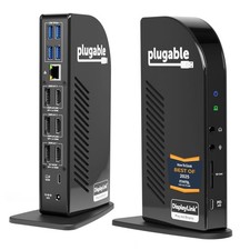 Plugable 13-in-1 USB C Docking Station 4K Triple Monitor with 100W Power picture