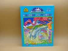 School Zone Interactive Puzzle Play Software Workbook+CD-ROM Hidden Pictures 6-8 picture
