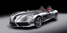 Cars mercedes benz slr mclaren stirling moss Desk Mat Stitched picture