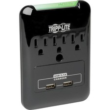 Eaton Tripp Lite Series Protect It 3-Outlet Surge Protector, Direct Plug-In, 54 picture