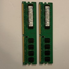 Samsung 2GB (2x1GB) DDR2 SDRAM DIMM PC2-5300U M378T2953CZ3-CE6 picture
