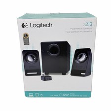 Logitech Z213 Compact 2.1 Speaker System - Black picture