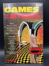 1982 book GAMES FOR THE ATARI Computer 400 800 basic Programs S ROBERTS vtg OLD picture
