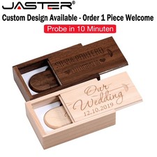 Custom Engraved Wooden USB Flash Drive 128GB, Bulk Available, Personalised Gift picture