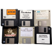 Macromedia Action AMI Pro Software Lot 3.5” Multimedia Demo Credit 1990s Vintage picture
