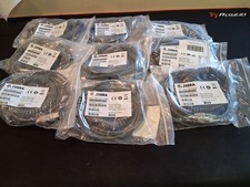 Lot of 9 Zebra 15FT Shielded USB Cable Coiled CBA-U29-C15ZBR picture