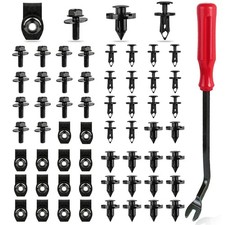 UNIGT Engine Under Cover Splash Shield Bolt Kit for Nissan 60pcs picture