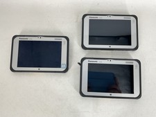 LOT OF 3 Toughpad FZ-M1 (M5 6Y57 Panasonic 8GB RAM 256GB SSD, No OS) No AC picture