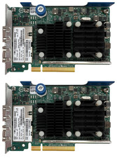 2x - HP 533FLR-T FlexFabric 10GB Dual Port Network Adapter 700757-001 701534-001 picture