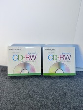 New Sealed Case MEMOREX Ultra High Speed Blank CD-RW 5PK 24X 700MB/80 Min picture