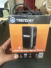 TRENDnet N300 Wireless Gigabit Router TEW-733GR 300 Mbps Brand New picture