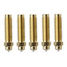 5 Pack Brass-Hardened Steel Nozzles for Elegoo Centauri 3D Printer picture