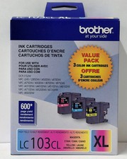Genuine Brother LC103XL Color 3PK Ink Cartridge DCP-J152W, MFC-J245 picture