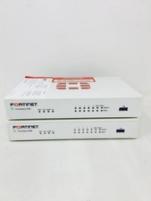 LOT OF 2:  FORTINET FORTIGATE FG-50E NETWORK SECURITY FIREWALL - ONE PWR ADAPT picture