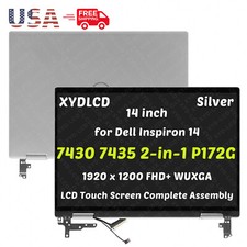 for Dell Inspiron 14 7430 2-in-1 P172G P172G001 LCD Touch Screen Complete SIlver picture