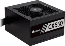 Corsair CX550 80 Plus Bronze Certified Non-Modular Power Supply Unit - PSU Only picture