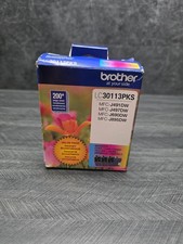 Brother LC3011 13PKS Ink, 200 Page-Yield, Cyan/Magenta/Yellow Dated 08/2027 picture
