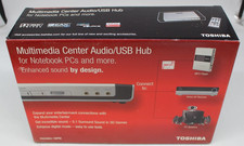 Toshiba Multimedia Center Audio USB Hub PC Speakers AV Receiver Notebook PCs picture
