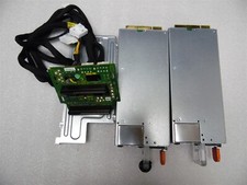 DELL DUAL HOT SWAP POWER SUPPLY 495W & DISTRIBUTION BOARD POWEREDGE SERVER T430 picture