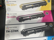 Compatible Brother Printer Ink NEW Sealed 4 Pack Toner Set LD TN-221 TN-225 picture