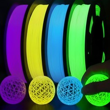 Filajoy3D Glow in The Dark TPU 95A 3D Printing Filament, 250g*4 Pack picture