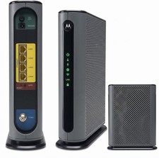 Motorola MG7700 Modem AC1900 WIFI Router Combo - Modem and Power Supply No Box picture