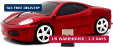 Wireless Mouse Sports Car Mouse USB Computer Mice Optical 2.4GHz with Headlight picture