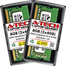 8GB 2x 4GB DDR4-2666 ASUSTOR NIMBUSTOR 2 AS5202T LOCKERSTOR 4 AS6604T Memory RAM picture