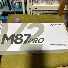 Attack Shark M87 PRO V2 TKL 87-Key Wired Wireless Bluetooth JP Tested picture