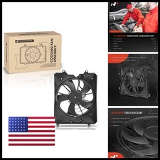 A-Premium Left Engine Radiator Cooling Fan Assembly picture