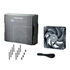 Phanteks T30-120 fan, premium high-performance fan, PWM, Black picture